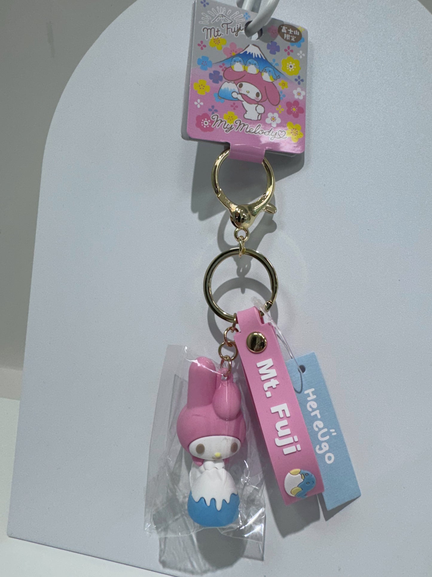 日本 富士山限定 三麗鷗Sanrio 公仔吊飾(四款)