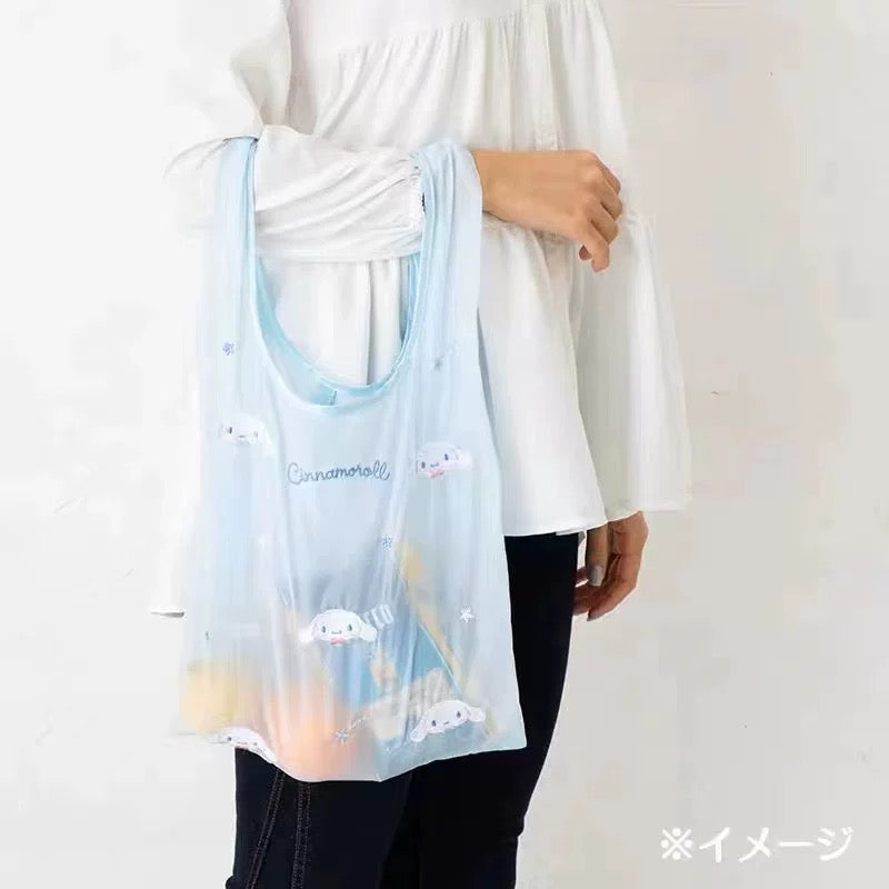 三麗鷗大耳狗網紗刺繡購物提袋