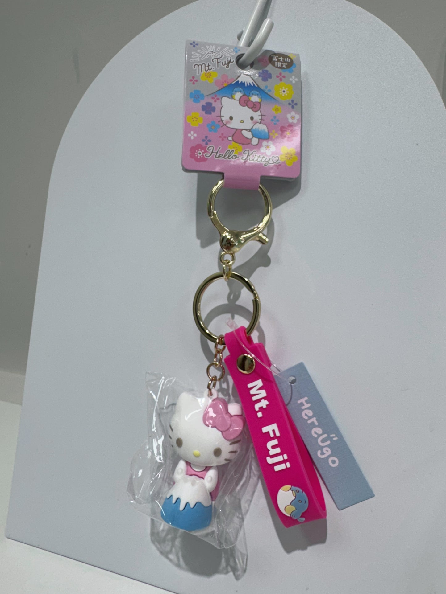 日本 富士山限定 三麗鷗Sanrio 公仔吊飾(四款)