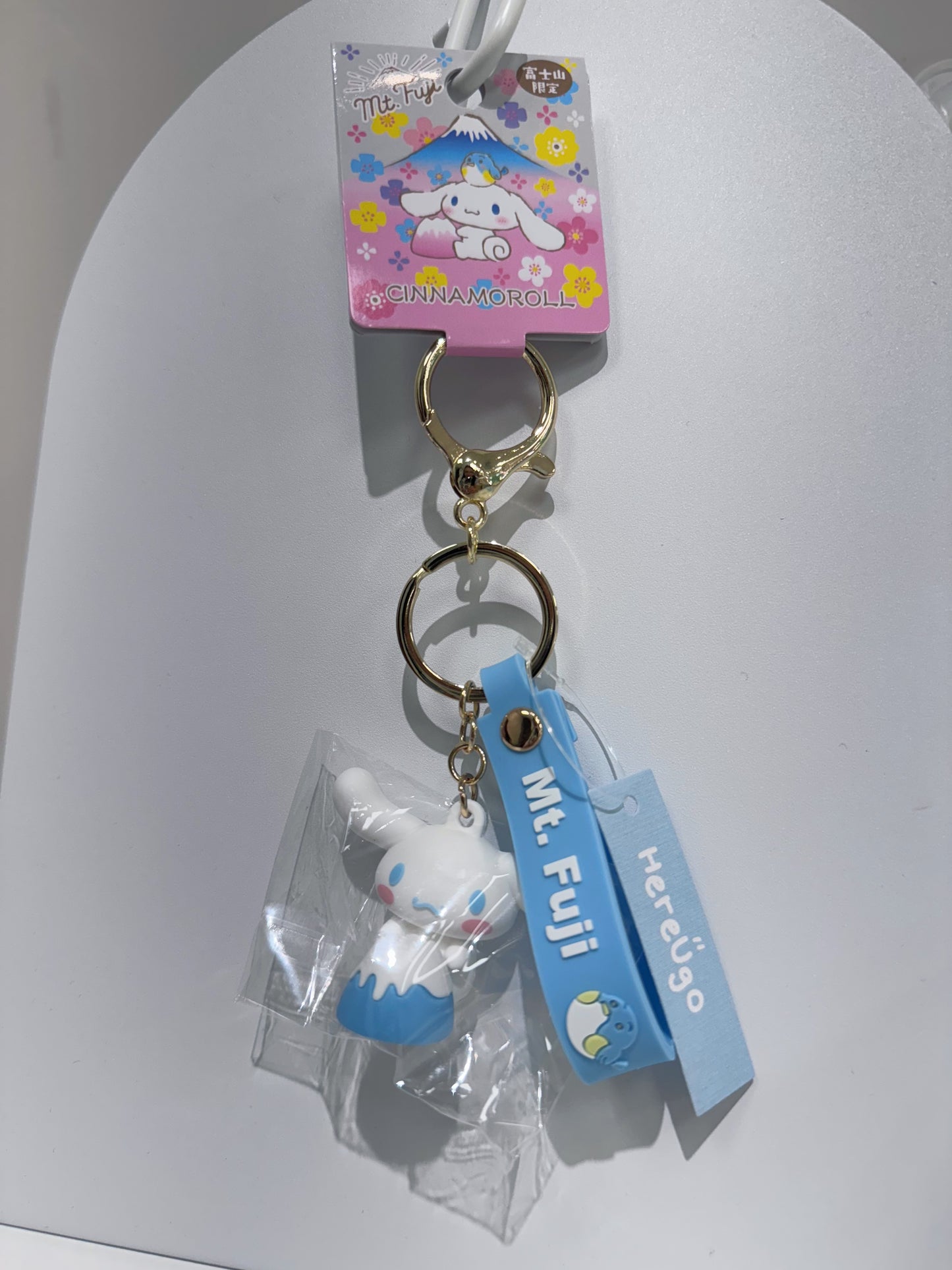 日本 富士山限定 三麗鷗Sanrio 公仔吊飾(四款)