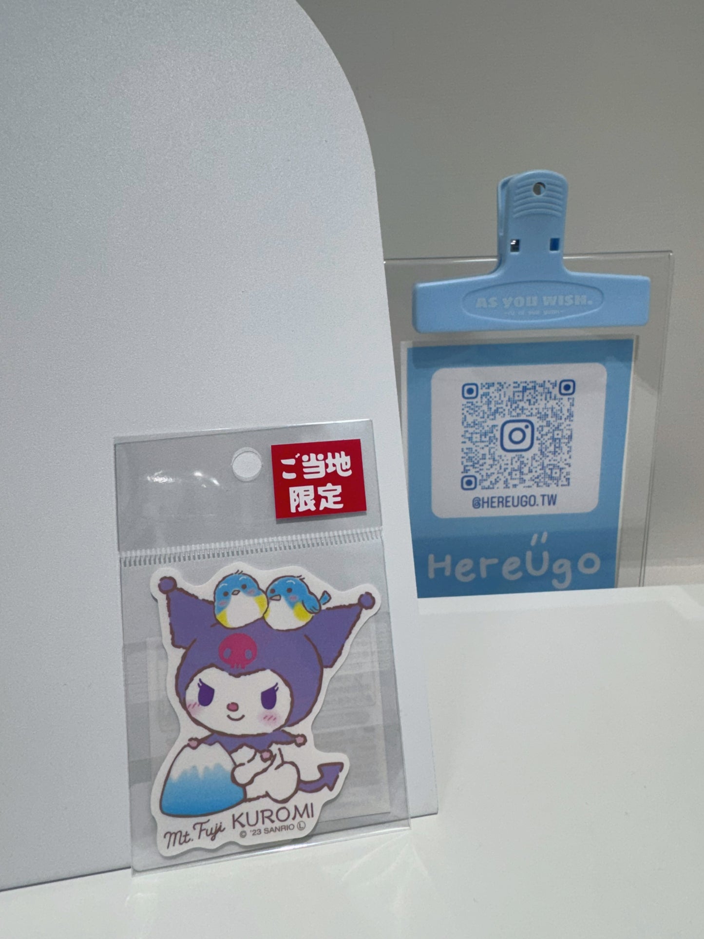 日本 富士山限定 三麗鷗Sanrio 角色裝飾貼紙(三款)