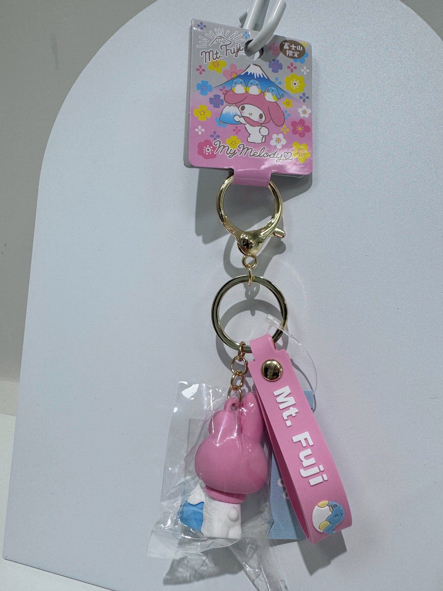 日本 富士山限定 三麗鷗Sanrio 公仔吊飾(四款)