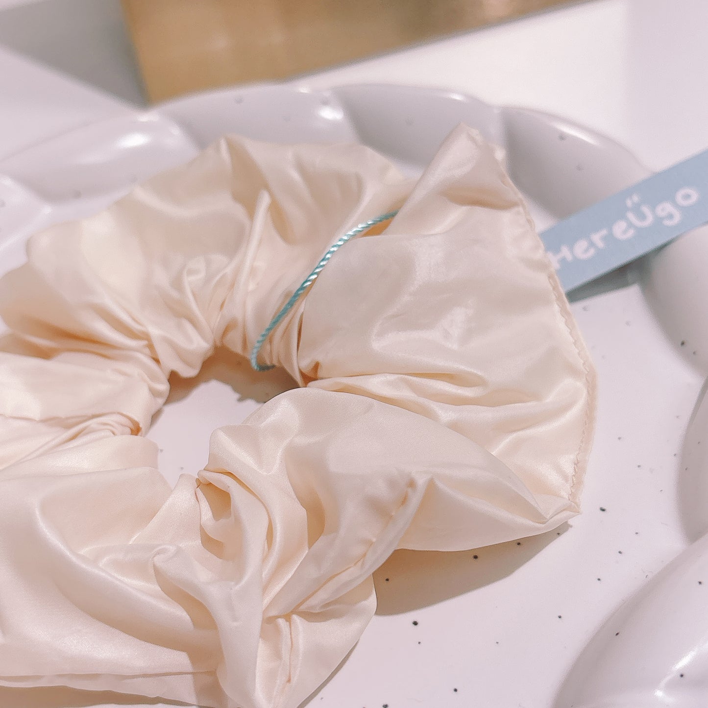 韓系素色大腸圈/髮束 (2色)