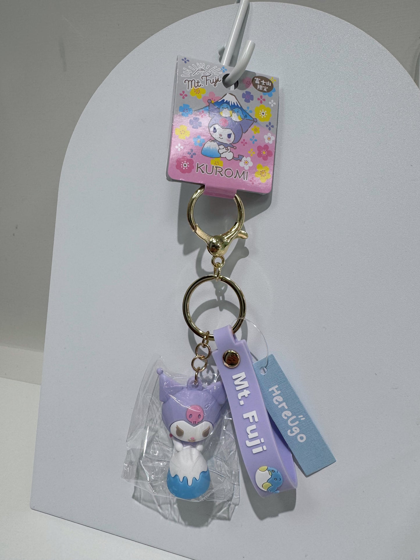日本 富士山限定 三麗鷗Sanrio 公仔吊飾(四款)