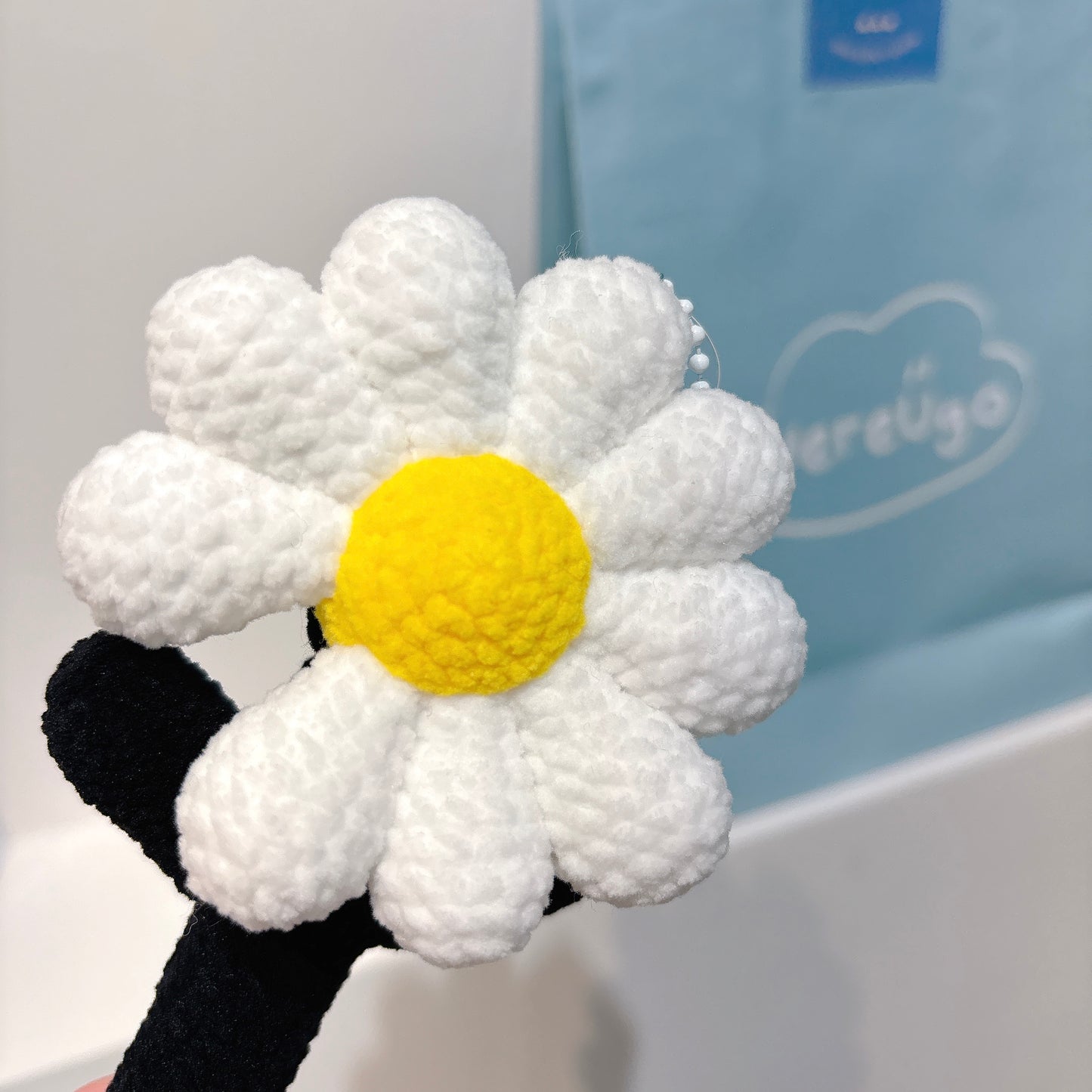GD 權志龍鉤織小菊花 🌼 吊飾/鑰匙圈