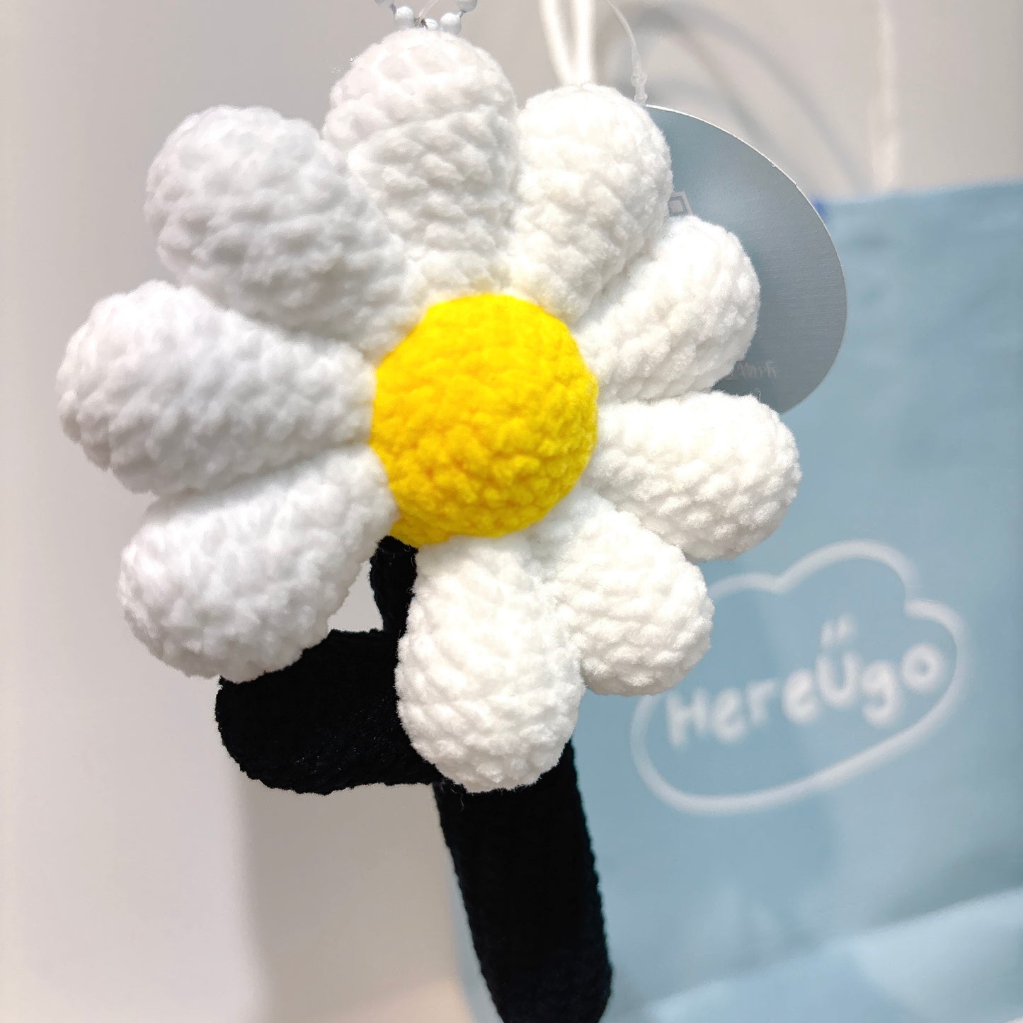GD 權志龍鉤織小菊花 🌼 吊飾/鑰匙圈