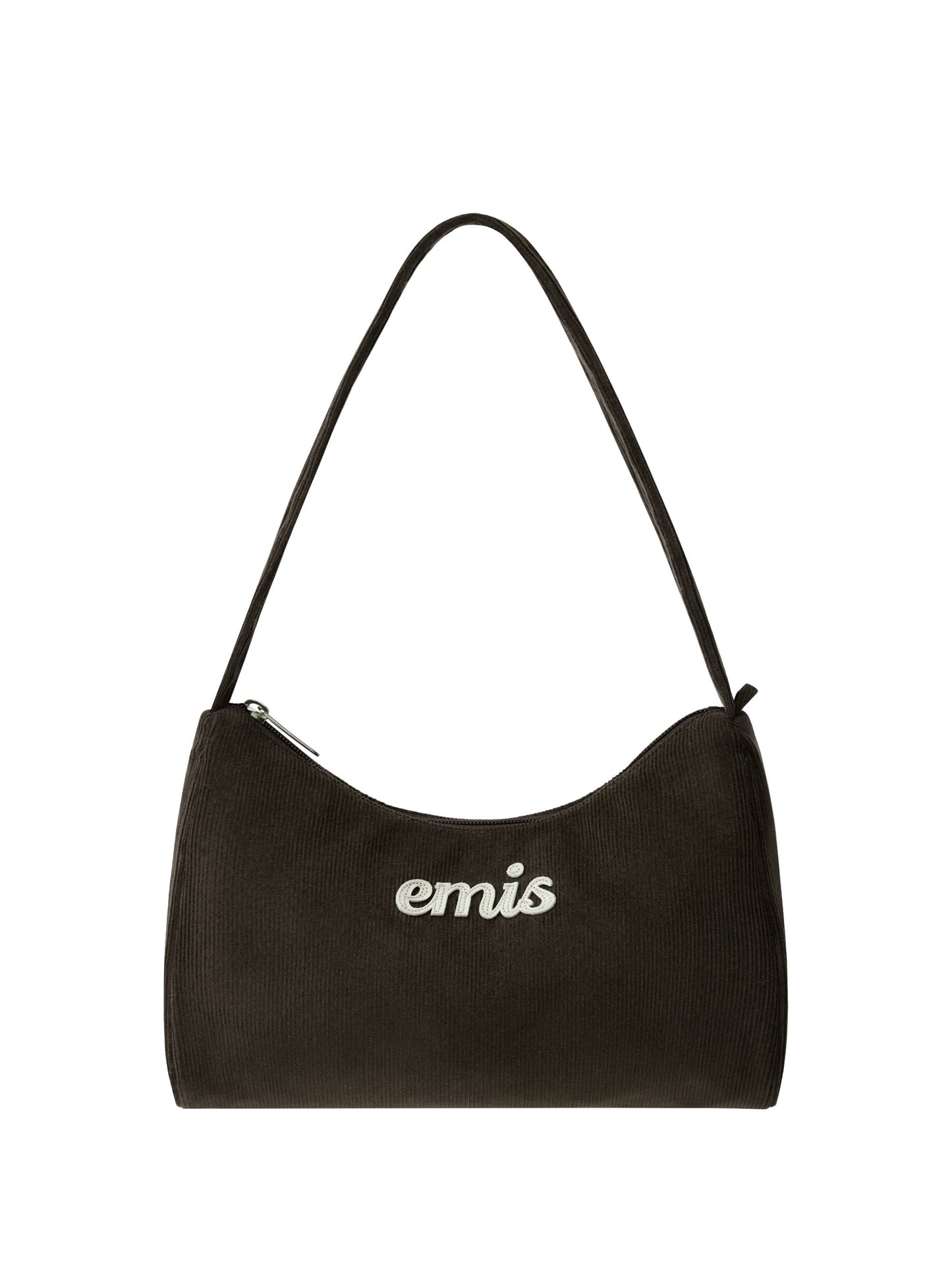 [EMIS] 燈芯絨 Logo HOBO包