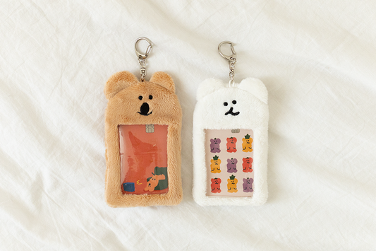 [DINOTAENG] Plush Card Holder 造型絨毛卡套