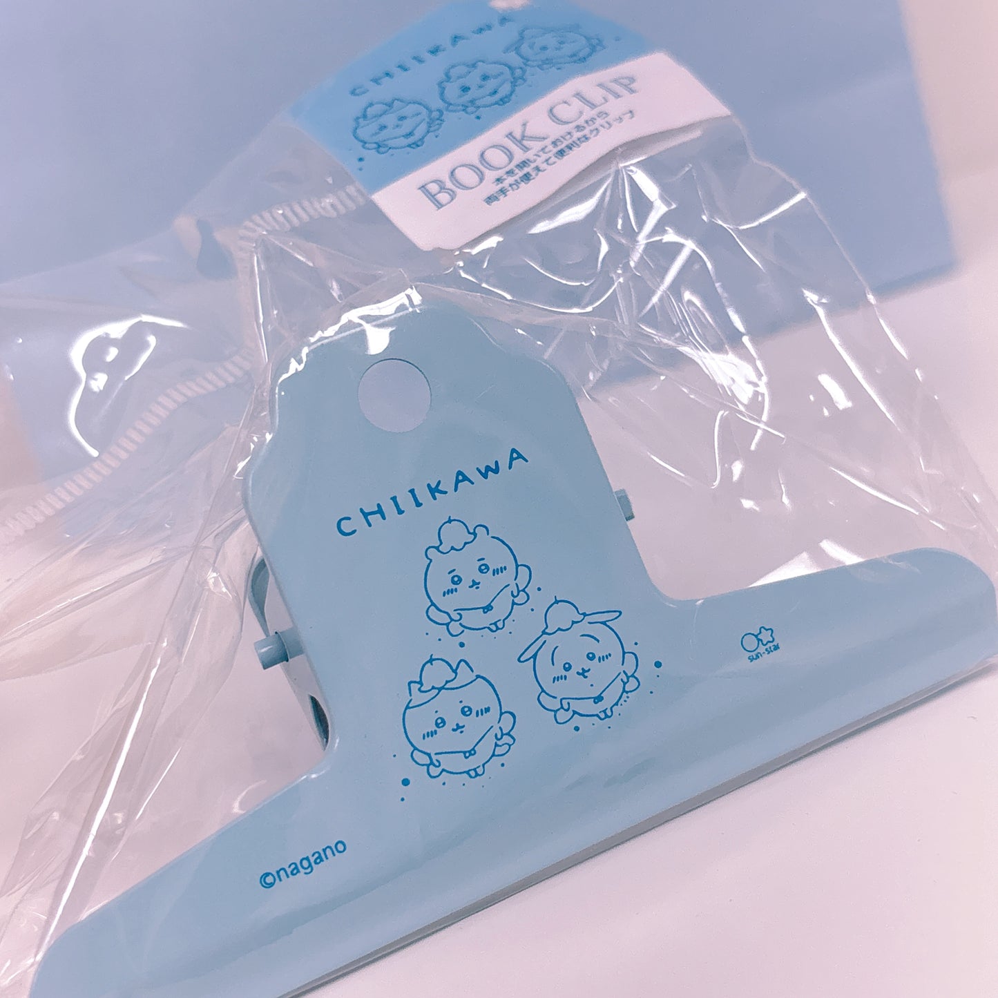[Chiikawa] 吉伊卡哇多功能零食/收據/琴譜固定夾 (2色)