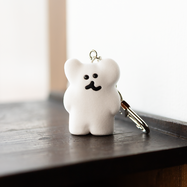 [DINOTAENG] FLOCKING KEYCHAIN植絨鑰匙圈（兩款）