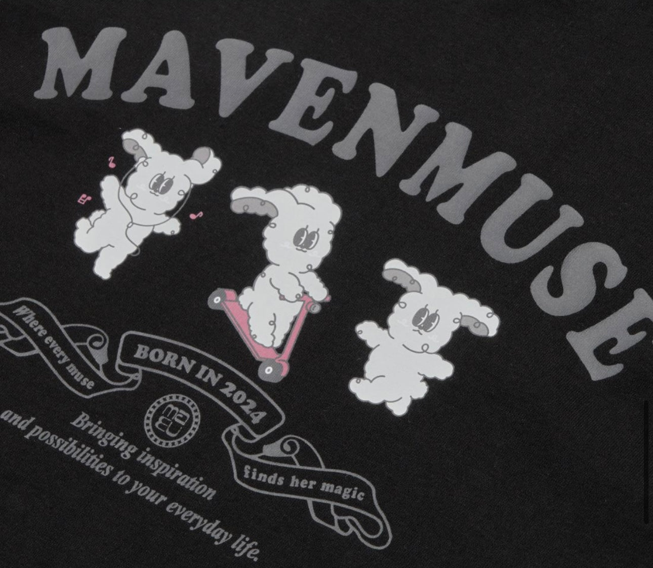 [MAVENMUSE] 韓國滑板狗狗兔大集合  (3色)