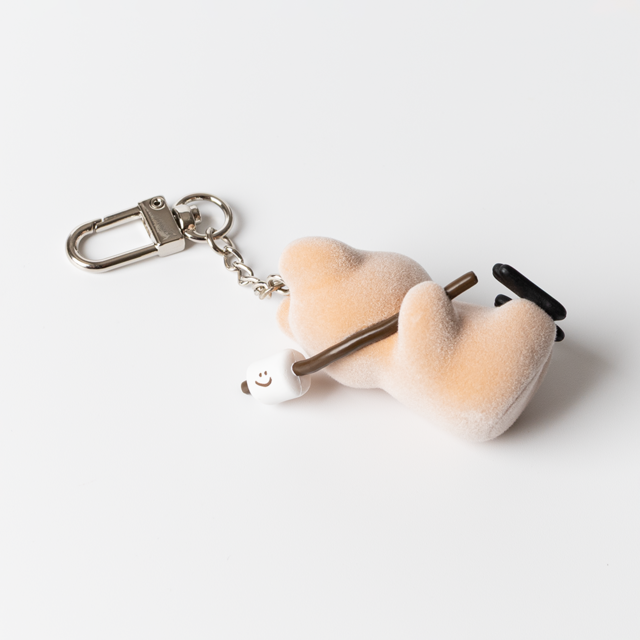 [DINOTAENG] FLOCKING KEYCHAIN植絨鑰匙圈（兩款）