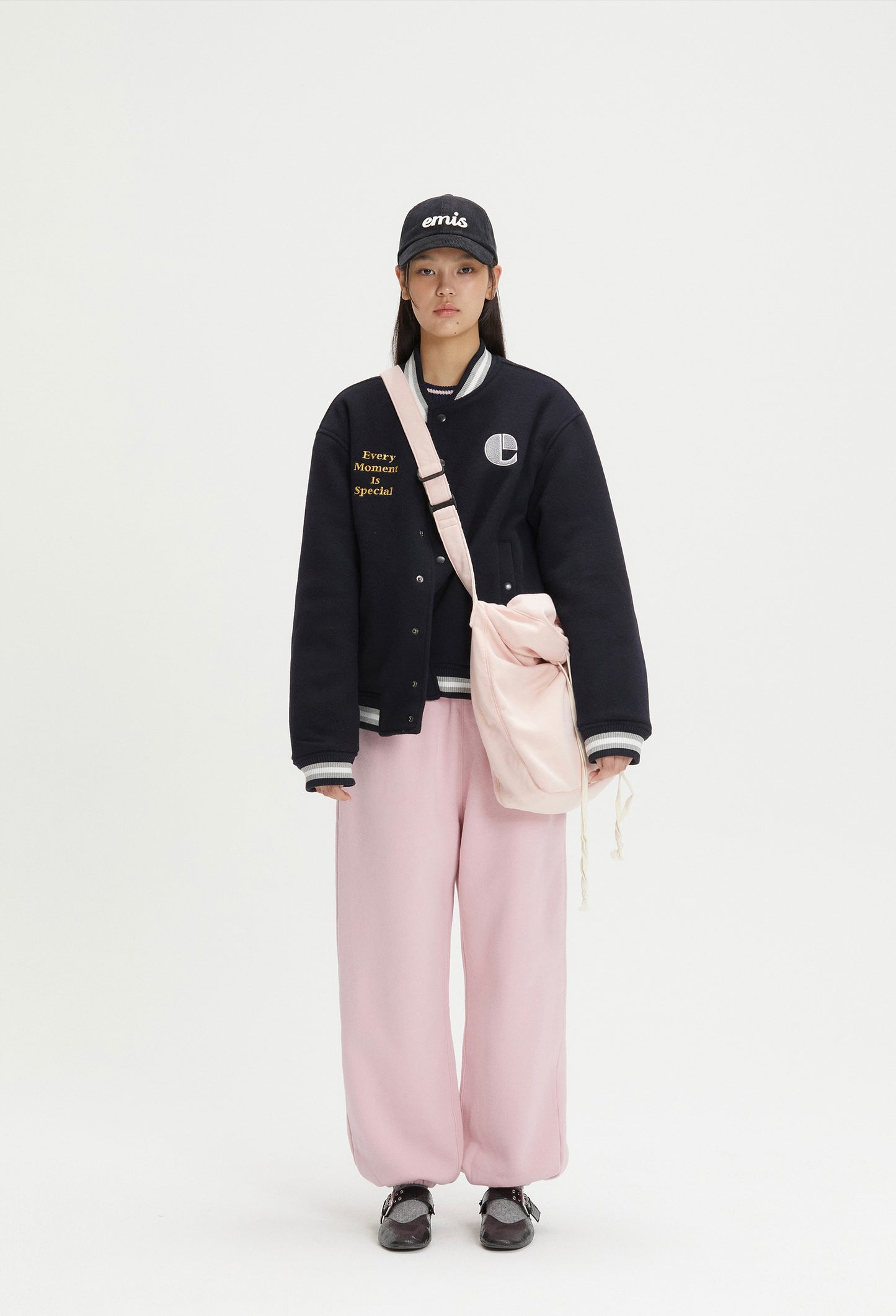 [EMIS] 燈芯絨 LOGO 棒球帽