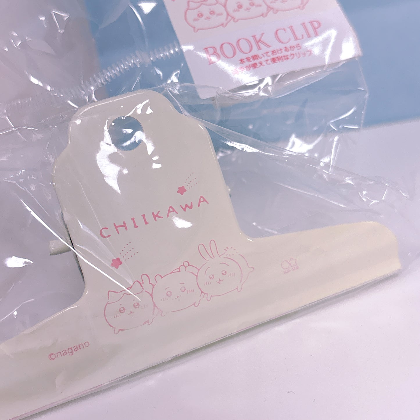 [Chiikawa] 吉伊卡哇多功能零食/收據/琴譜固定夾 (2色)