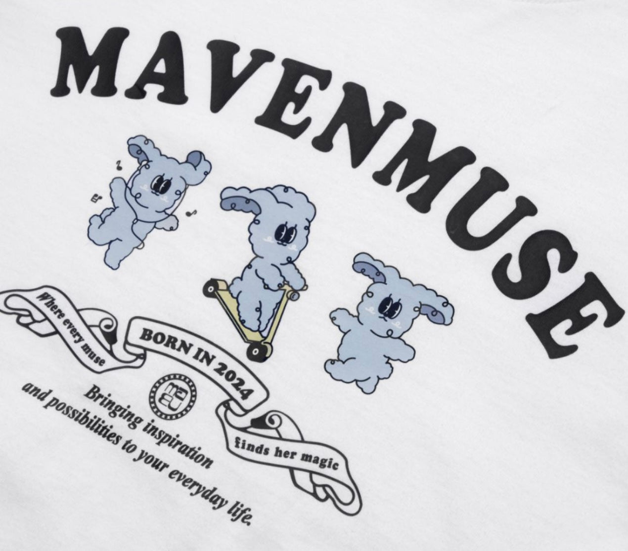 [MAVENMUSE] 韓國滑板狗狗兔大集合  (3色)