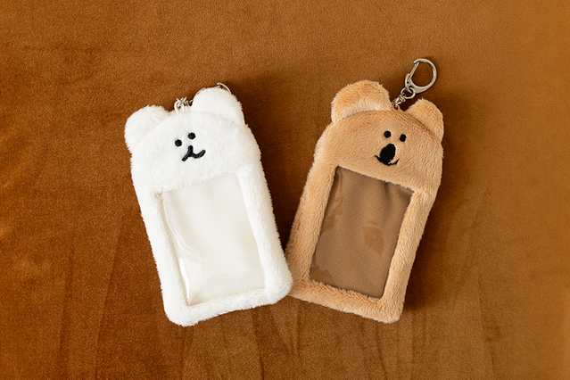 [DINOTAENG] Plush Card Holder 造型絨毛卡套