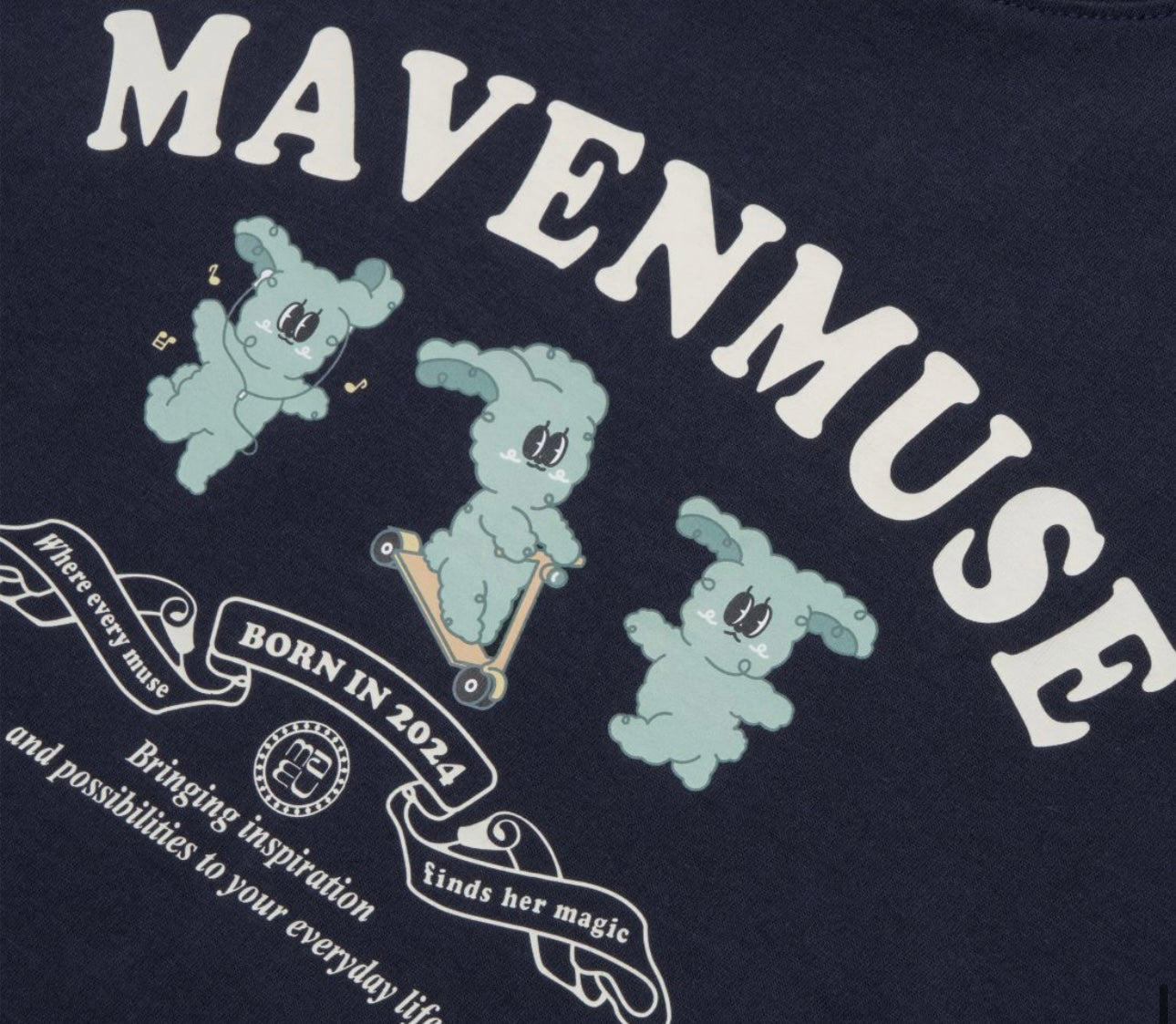 [MAVENMUSE] 韓國滑板狗狗兔大集合  (3色)
