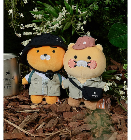 [Snow Peak] x [Kakao Friends] 韓國限定。毛絨娃娃聯名吊飾/掛飾/鑰匙圈 (2款)