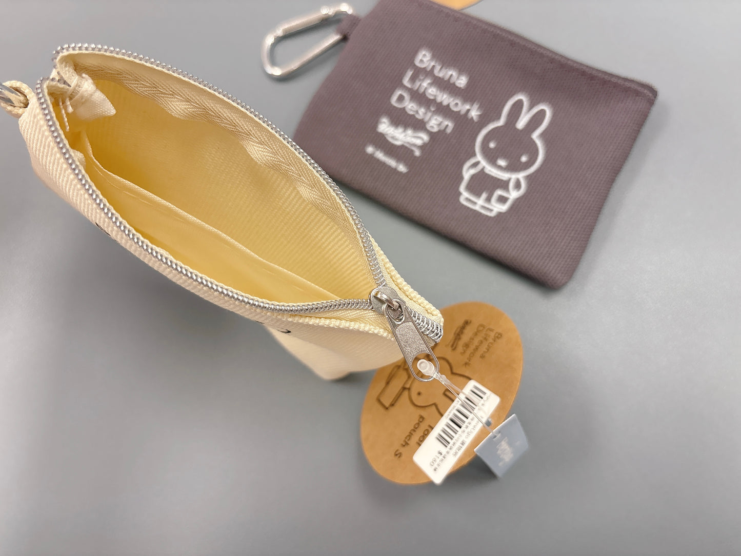 Miffy米菲/米飛兔帆布小收納袋零錢包掛飾
