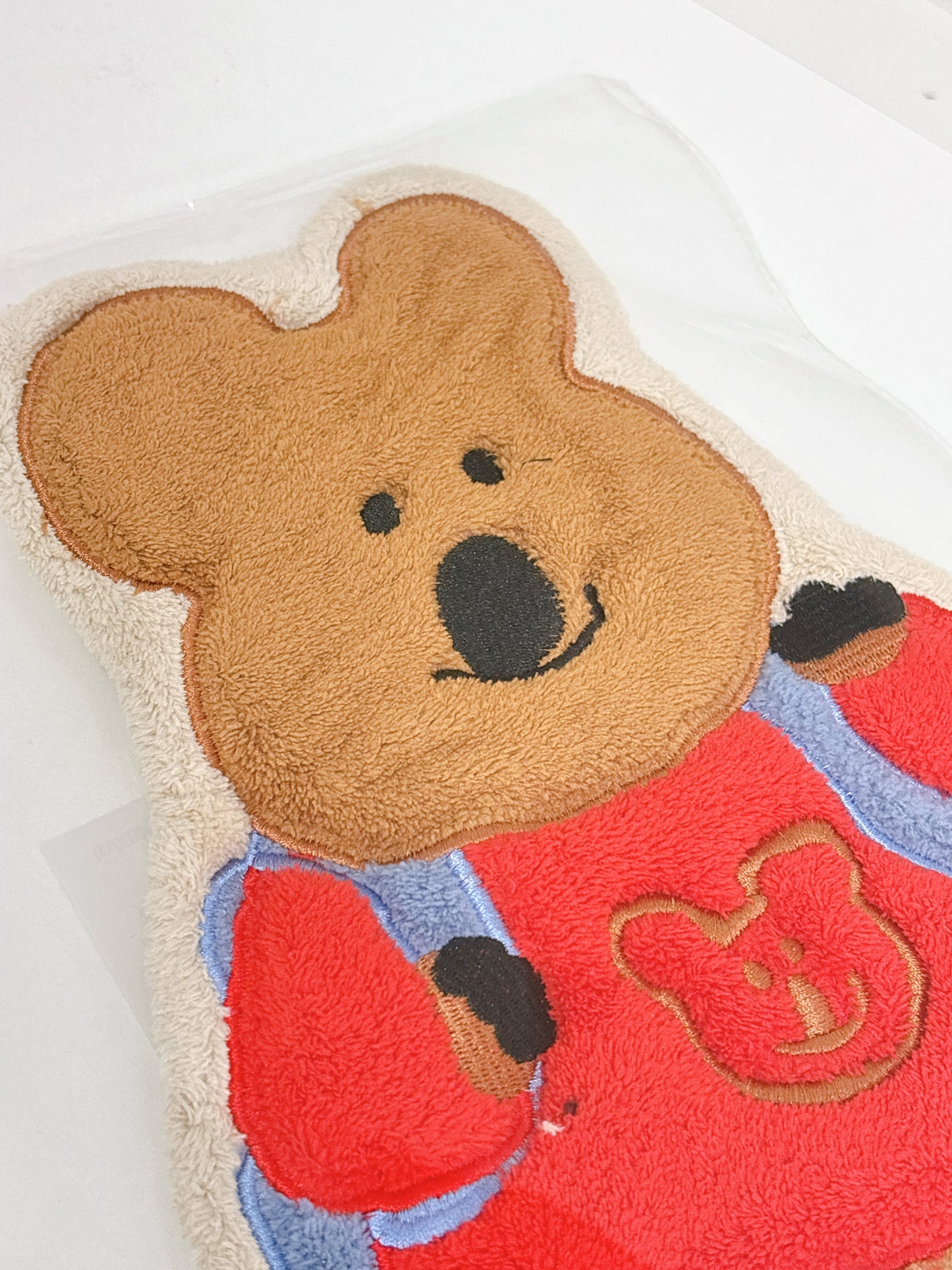 [Dinotaeng] 矮袋鼠加厚珊瑚棉絨吊掛擦手巾(3款)