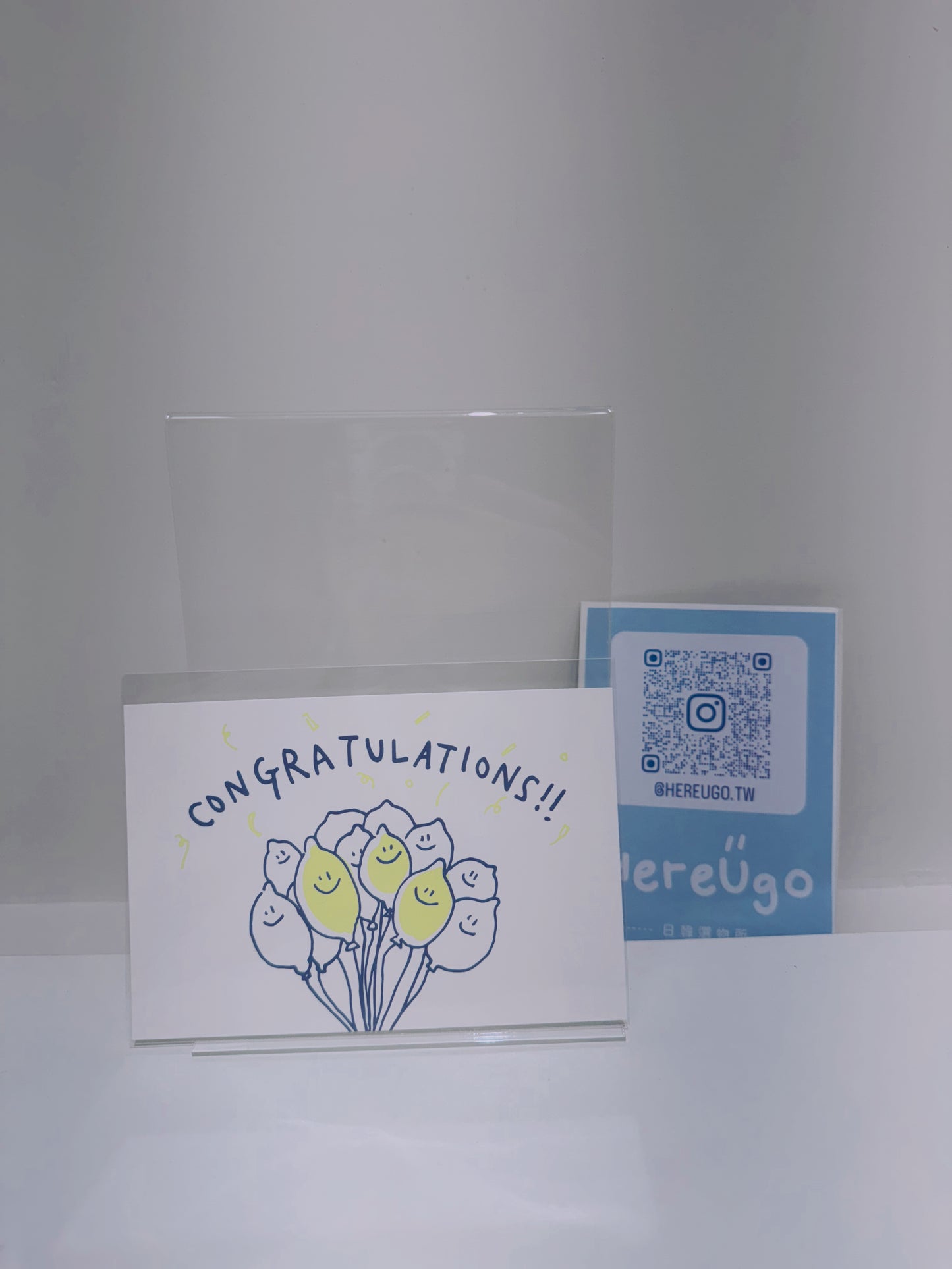 [ Second Morning ] 韓國文創 congratulations!! 生日卡/賀卡/明信片