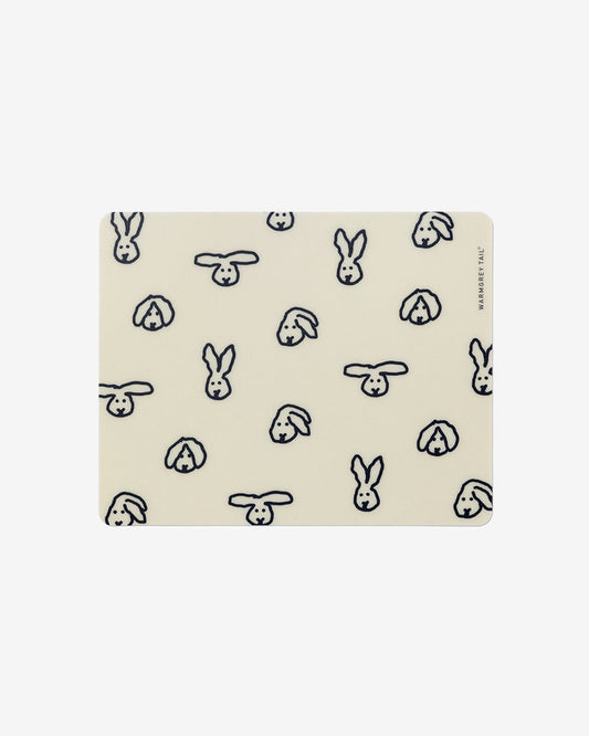 [WARMGREY TAIL] BUNNY兔滑鼠墊（兩色）