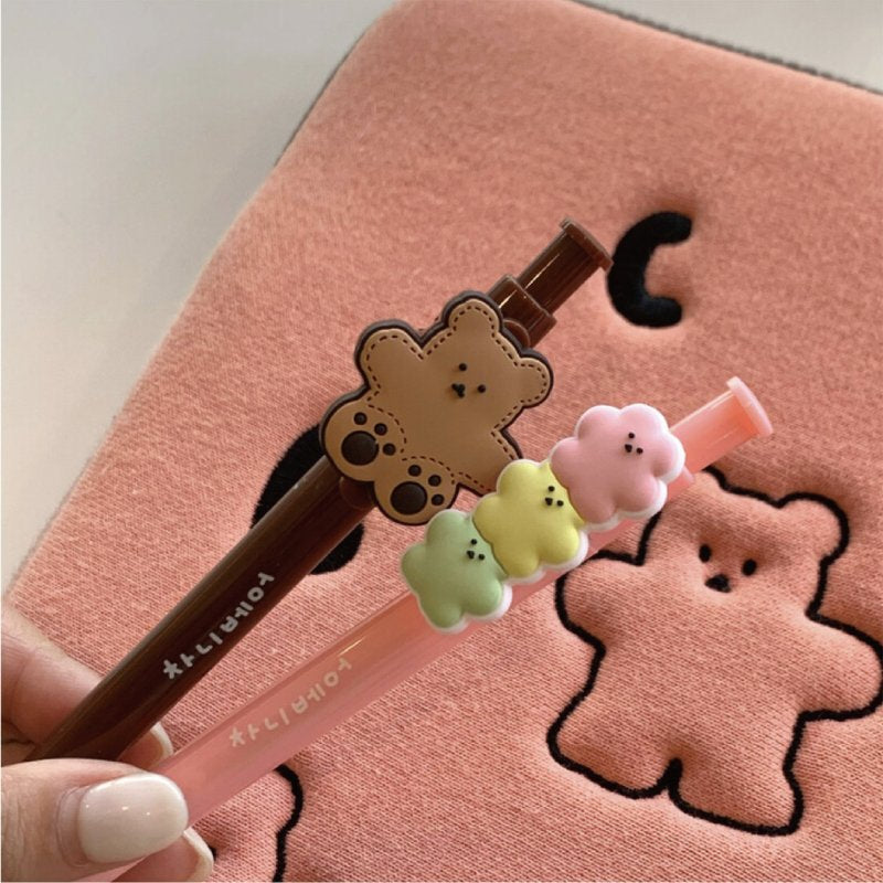 韓國文創 [Chani Bear] jell pen 中性筆 (2款)
