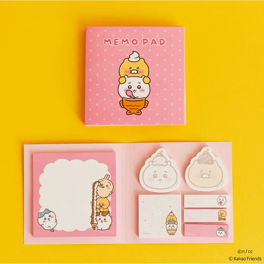 韓國限定 [Kakao Friends] x [Chiikawa] 吉伊卡哇 聯名 memo 便利貼組合