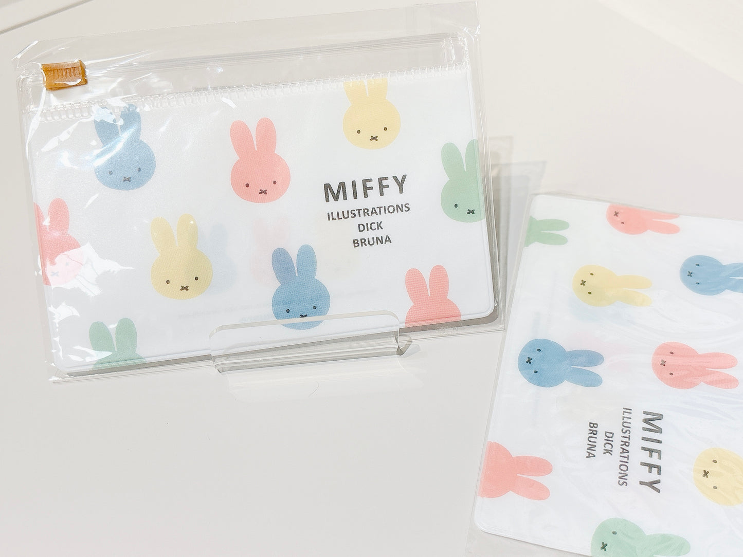 [Miffy] 米菲兔 米飛兔 霧面PVC夾鏈收納袋（2款）