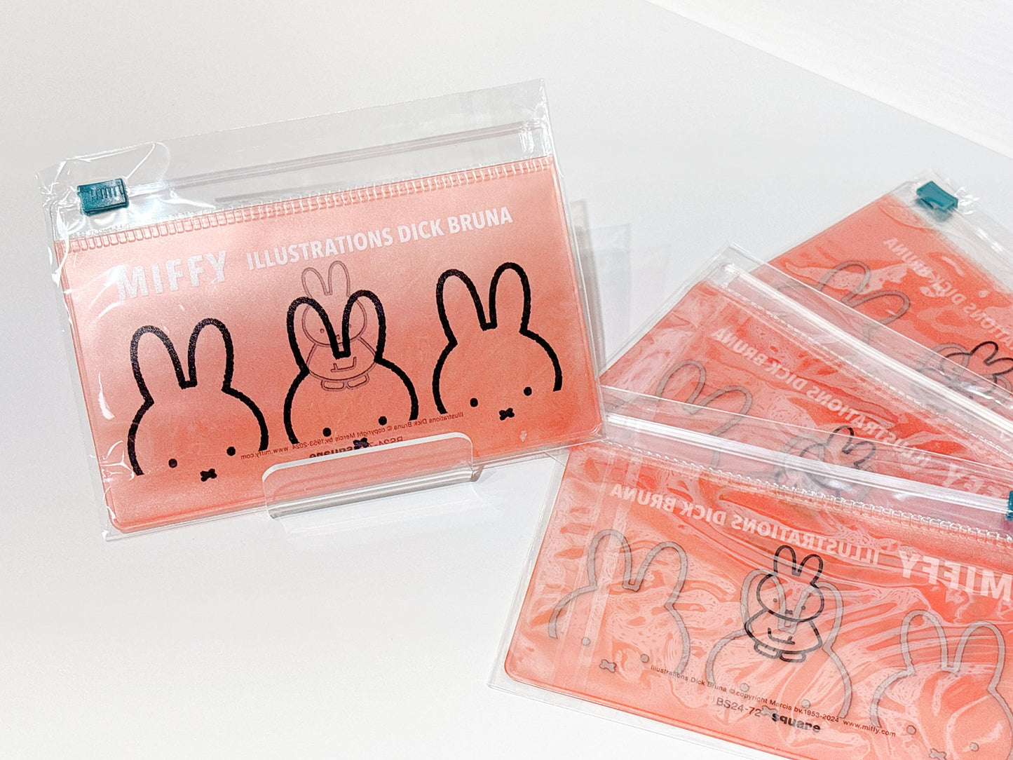 [Miffy] 米菲兔 米飛兔 霧面PVC夾鏈收納袋（2款）