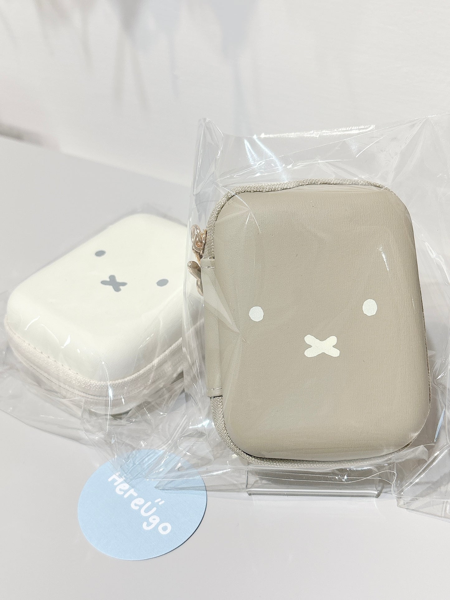 [Miffy] 米菲兔 米飛兔 內分隔硬殼收納包（2色）