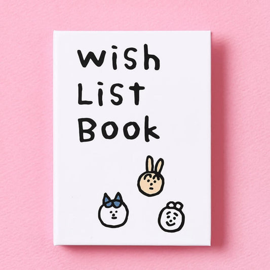 韓國限定 [Chiikawa] 吉伊卡哇 Wish List Book 條列清單便條冊 (附貼紙)