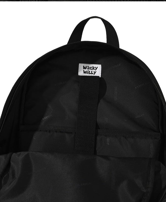 [Wacky Willy] 25SS火柴人網眼束帶後背包(含吊飾) 【85折】