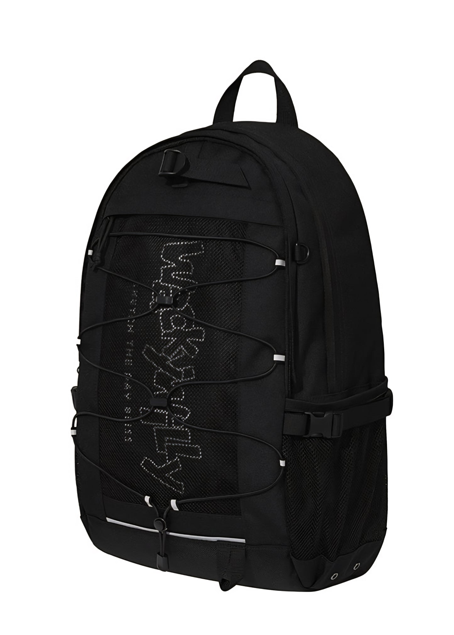 [Wacky Willy] 25SS火柴人網眼束帶後背包(含吊飾) 【85折】